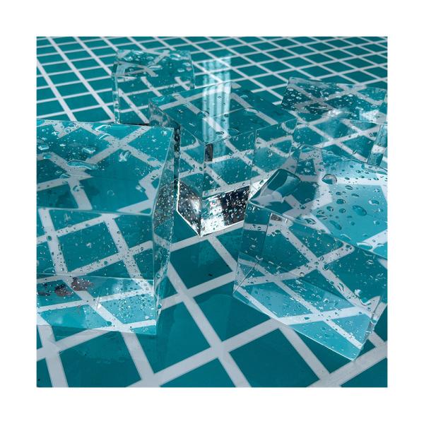 High Light Transmission 93% Acrylic Clear Sample Panels for Outdoor Family