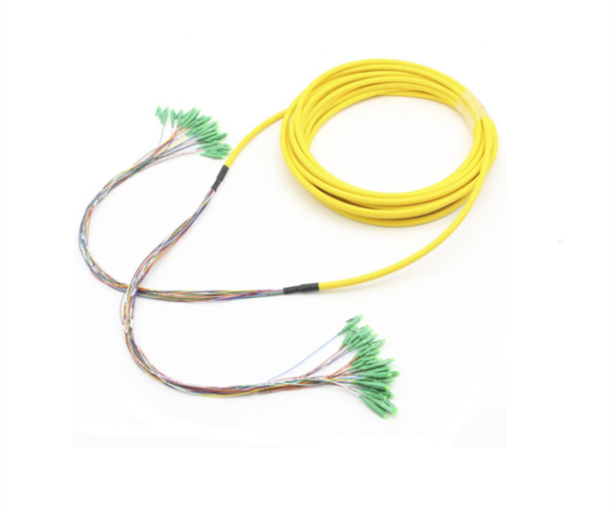 LC/APC OS2 Indoor Pre Terminated Multi Fiber Cables SingleMode