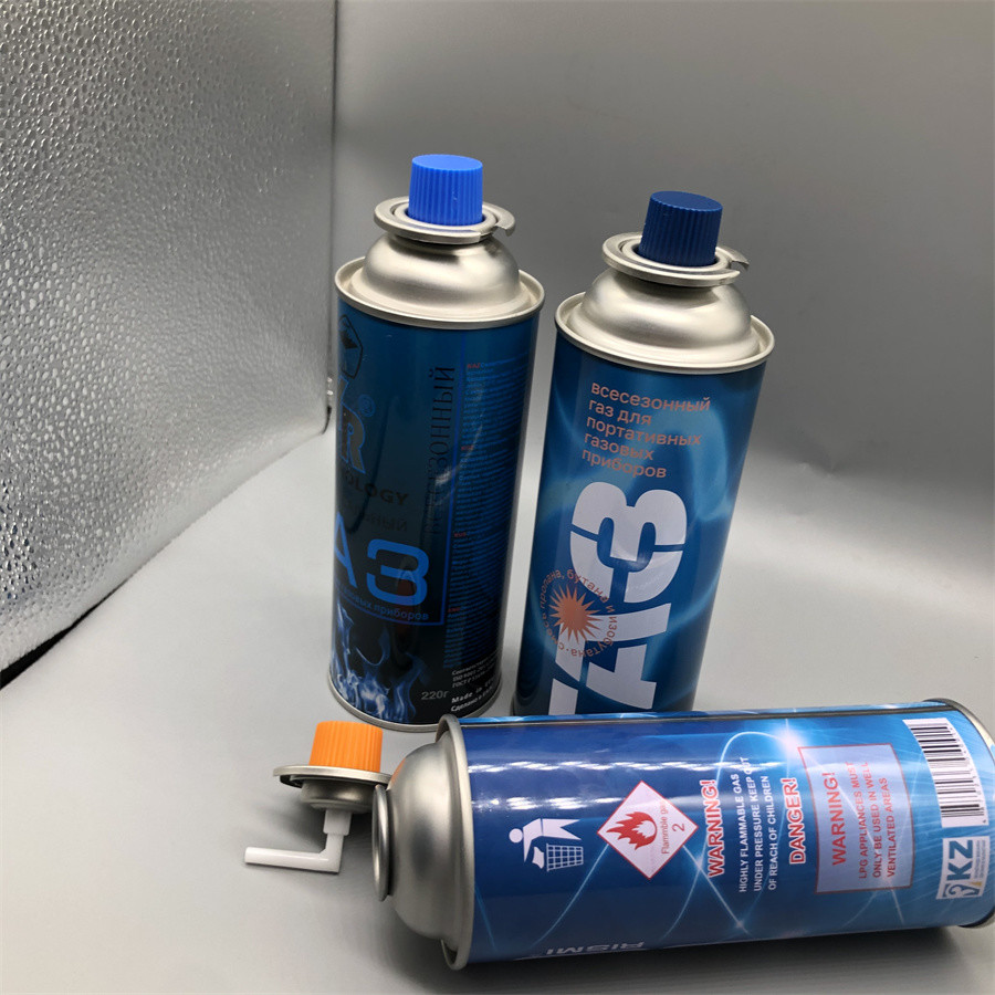 Portable Butane Gas Canister - Reliable Fuel Source for Outdoor Adventure Cooking