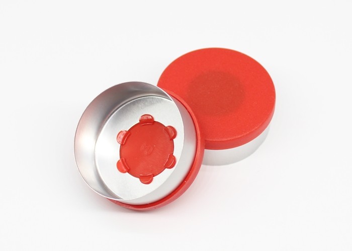 Customized 32mm Cap Flip Off Type Plastic PP And Aluminum Material