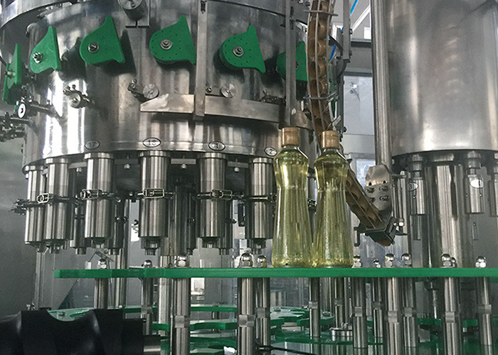 Sunswell Edible Oil Bottling Liquid Filling Machine 1000ml Capper 5 PLC