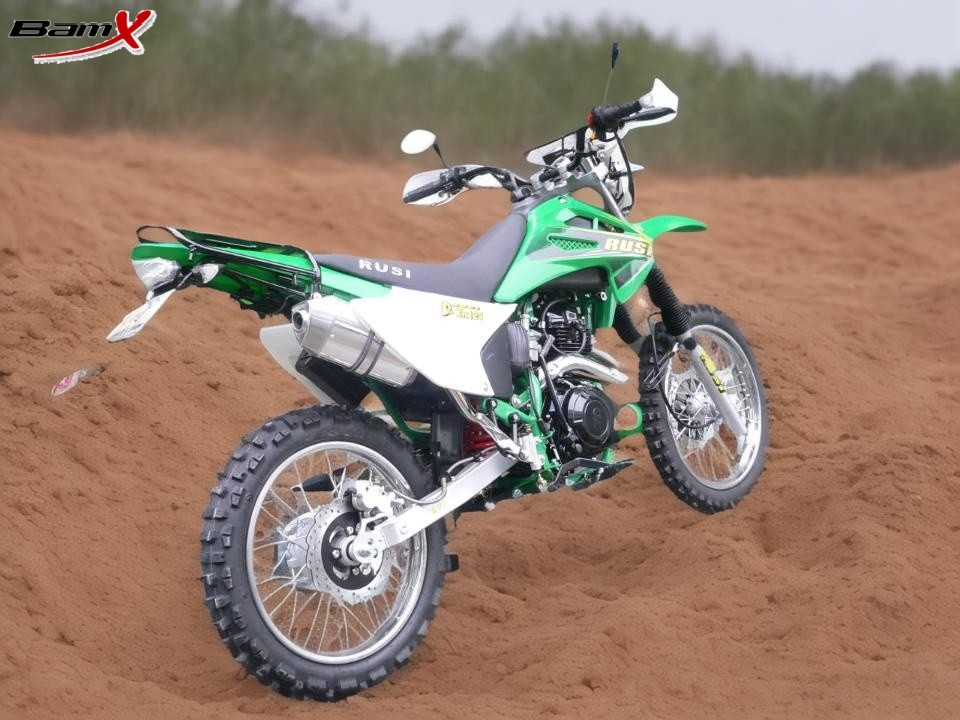 125cc 4 Stroke Enduro Sport Motorcycle Rear Suspension 150cc Double Disc Brake Mono