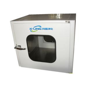 China Semiconductor Cleanroom Pass Box , Wall Mounted Pass Thru Box 1mm / 1.2mm on sale