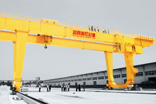 Double Beam 30m 100 Ton Rail Mounted Gantry Crane