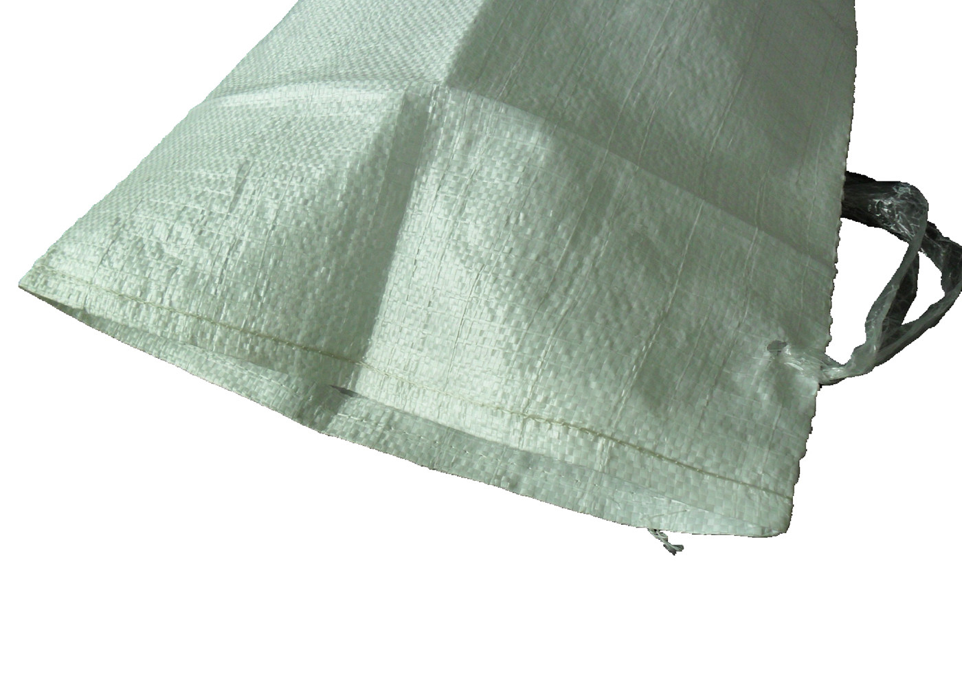 White Empty Polypropylene Sandbags , Heavy Duty Plastic Bags For Sand Packing