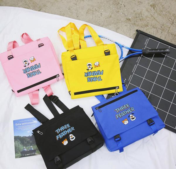 Korean version of Harajuku High School Students Joker Simple Backpack Bags
