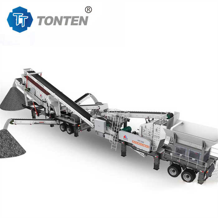 Construction Concrete Waste Recycling Line Crusher Semi Automatic