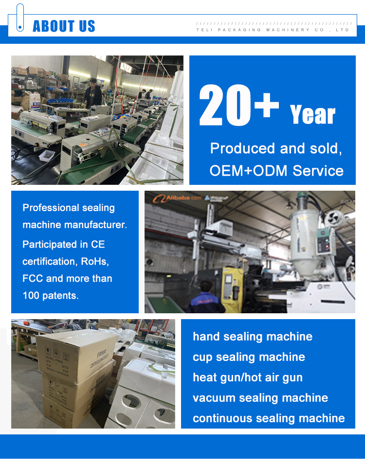 ZEQUAN 100mm Hand Heat Sealing Machine for Minor Food Plastic Bag Support Customization
