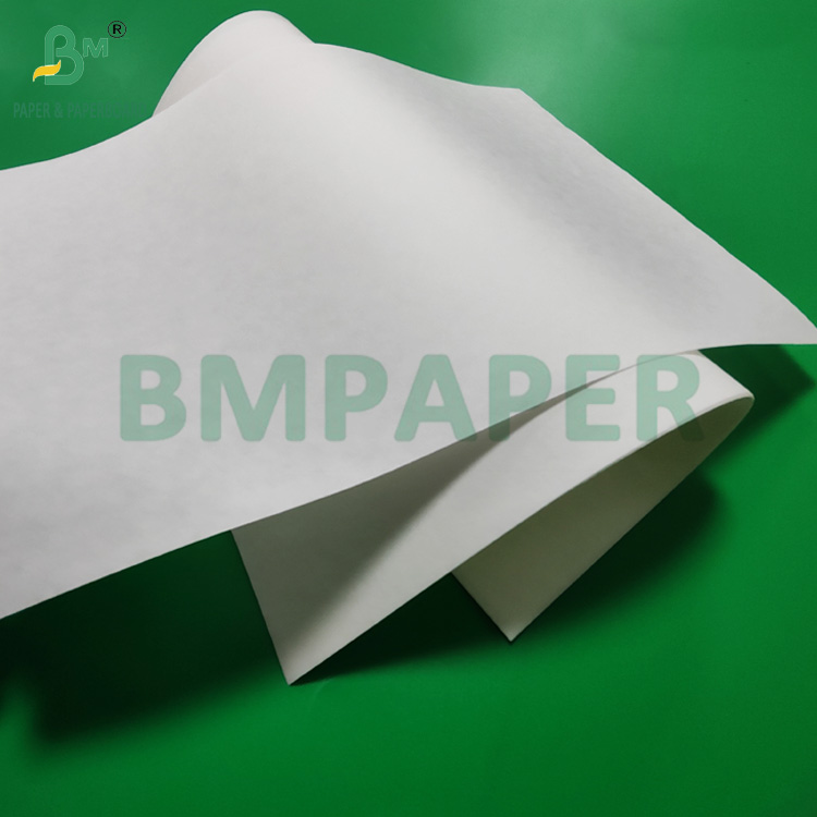  90grs White Kraft Paper For Clothing Shopping Bags 77 x 110cm High Strength