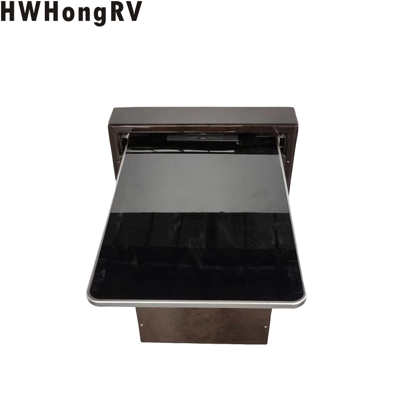 HWHongRV car seat electric folding table for luxury campervan caravan folding table
