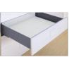 Buy cheap Self and soft-closing Drawer Full extension Twin wall series cold rolled steel from wholesalers