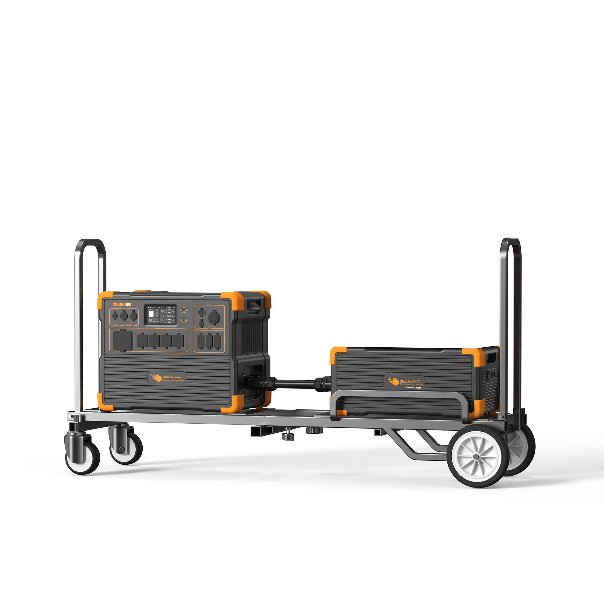 LFP Lithium UPS Solar Generator 3600W With 2400W Max. PV Charging Power Stations
