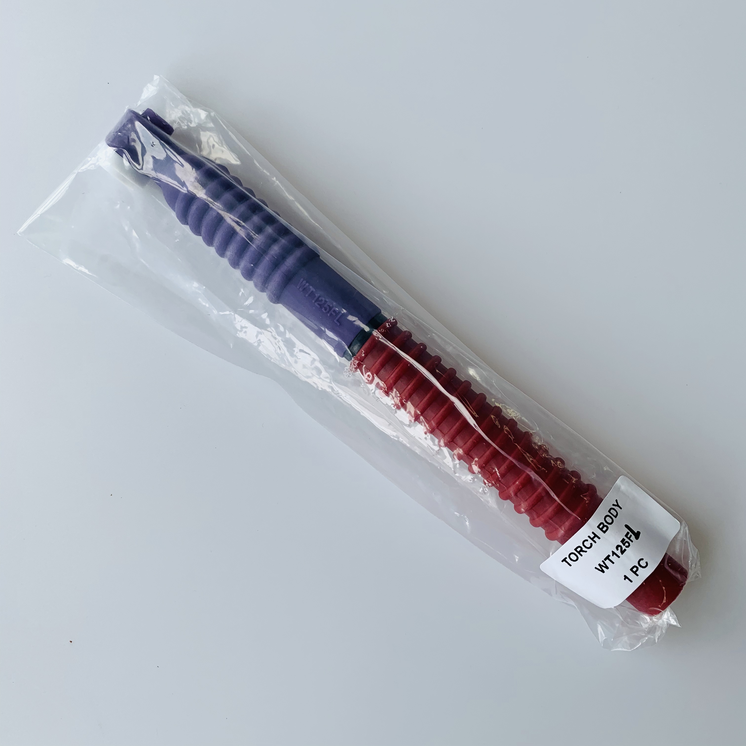 Customized Support OEM Purple WT-125 FL Tig Torch Body Flexible Head TIG Welding Torch for Argon Arc Welding
