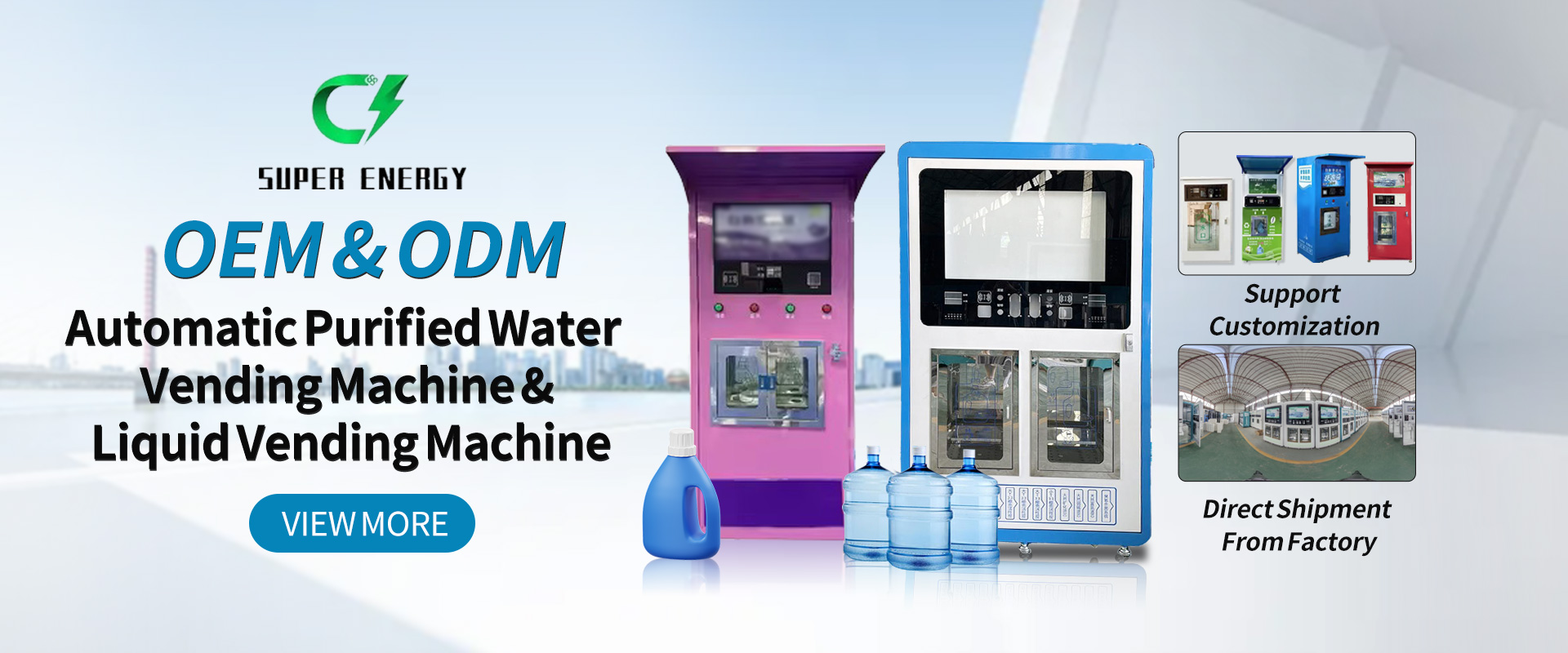 Self-service Reverse Osmosis 1600 Gallon IC Card Drinking Water Vending Machine and Water Vending Machine