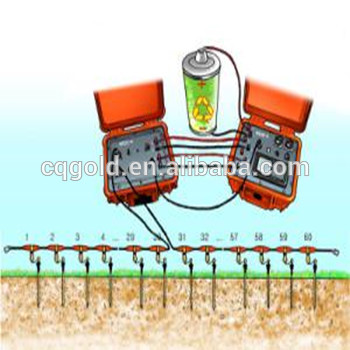 ERT Geoelectrical Techniques Electrical Resistivity Tomography System DC-Tomography In Mountain Area Exploration