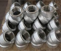 Stainless Steel Elbow Pipe Fittings 45 Degree Socket Weld Long Radius Elbow