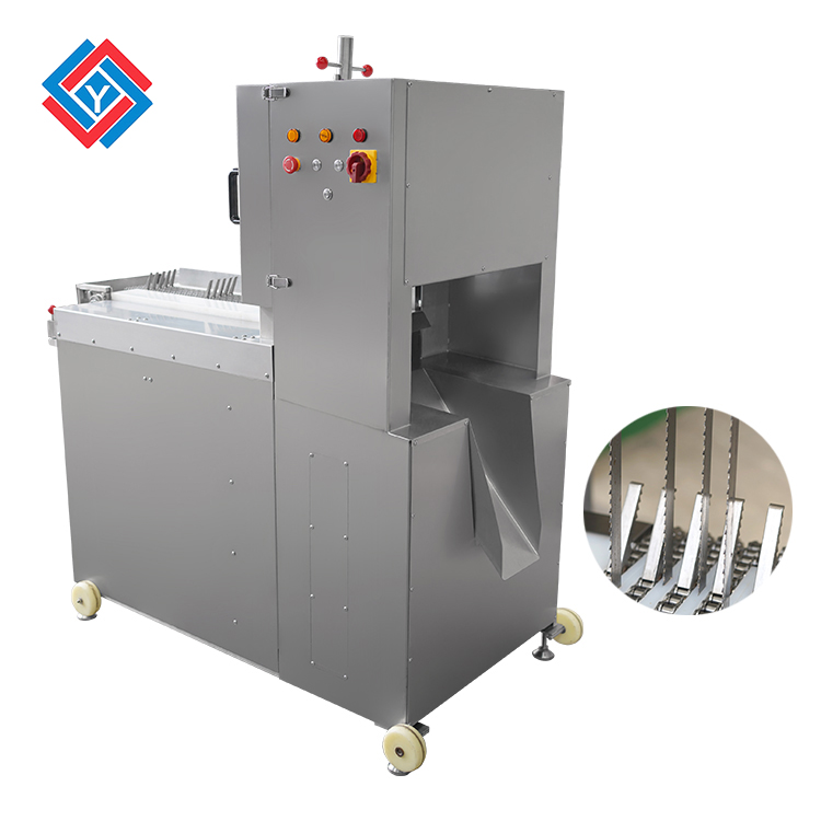 Automatic Pig Feet Cutting Machine With 4 Pcs Saw Chicken Chuncks Machine