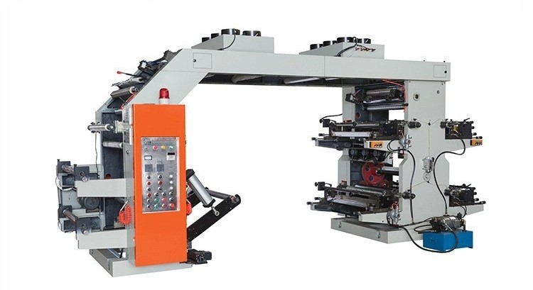 High Precision Flexo Printing Machine for Paper Bag Printing#8 Colors Paper Flexo Printing Machine 4 Color 10-120m/Min