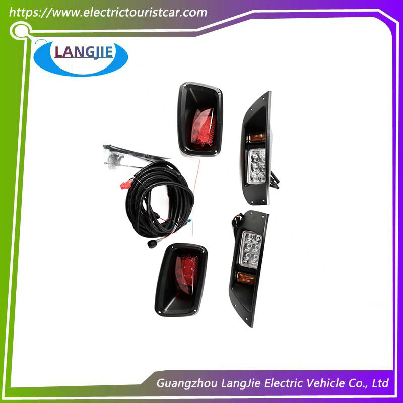 Ezgo TXT High-Quality LED Headlights And Taillights Kit For Golf Club Cars