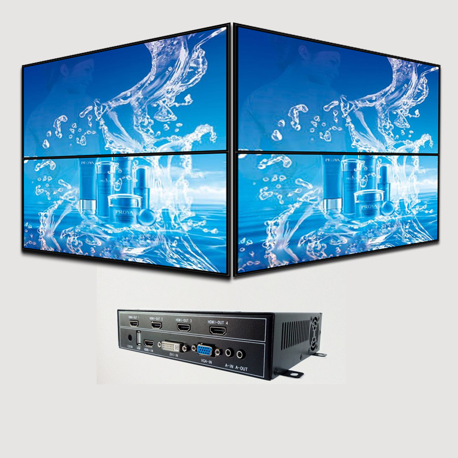 Rental Touch Screen Video Wall , High Resolution Customized Lcd Screen Wall