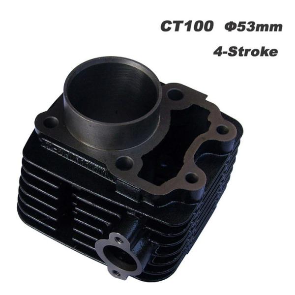 Bajaj Boxer Ct100 53mm Motorcycle Spare Parts , Motorcycle Cylinder Oem