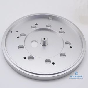 Precision Aluminum CNC Turned Parts Customized For Semiconductors