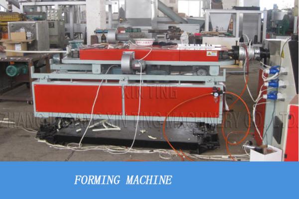 Small Diameter Hdpe Pp Pvc Single Wall Corrugated Pipe Machine For Plastic