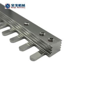 Customize 260*30*3mm Tin Plated Copper Busbar Accessories for CNC Precision