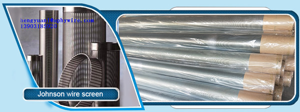 Filter Mesh Stainless Steel Wire Johnson Wedge Wire Screen Pipe