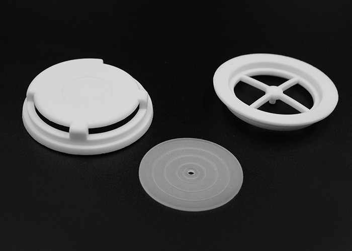 Green Silicon Gasket PM2.5 Filter Snap - On Exhalation Valve