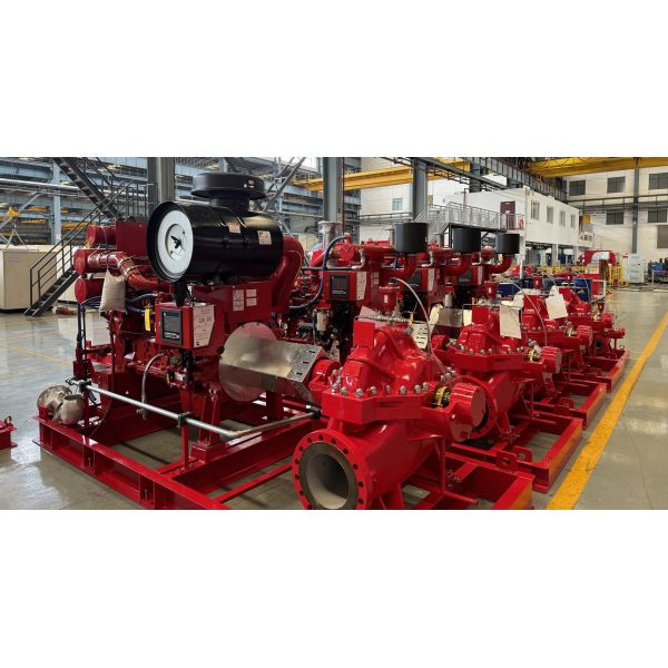 Quality SCF250-200-600 Diesel Engine Driven Split Case Fire Pump   4500 GPM UL/FM Certified for sale