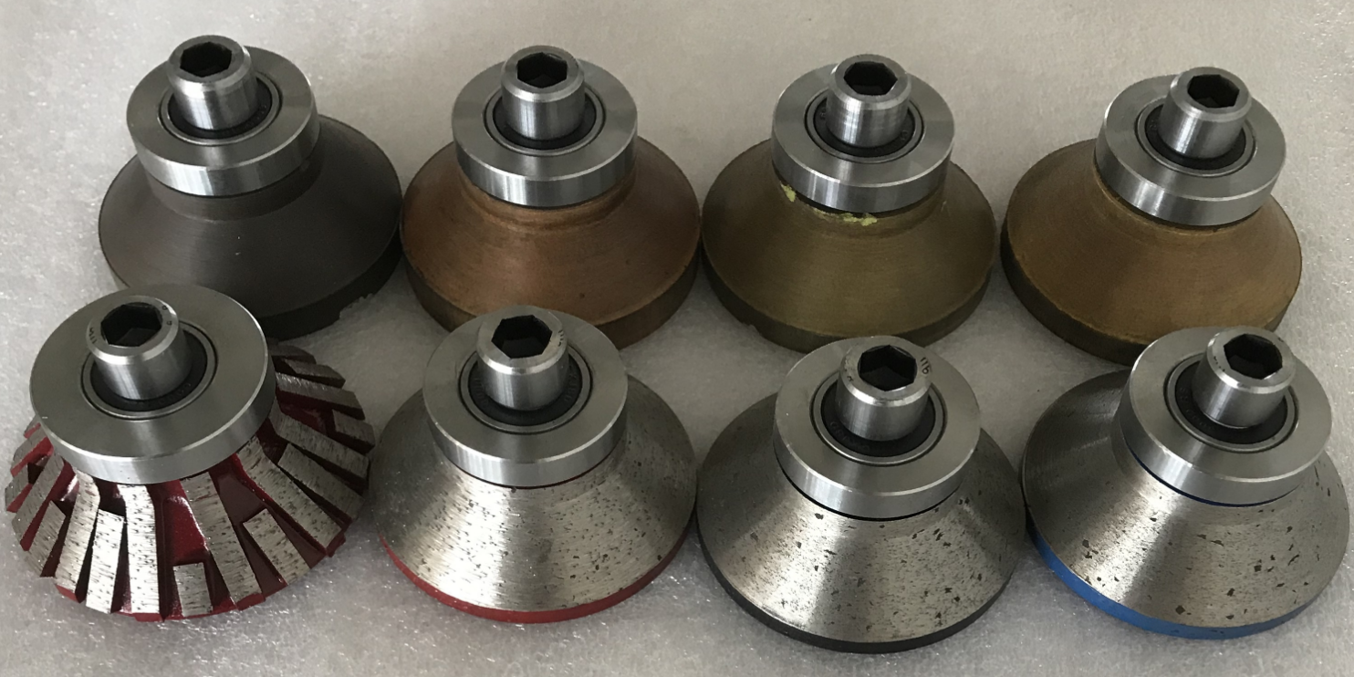 Portable Stone Router Bits For Stone Edge Profiling Countertop Shaping