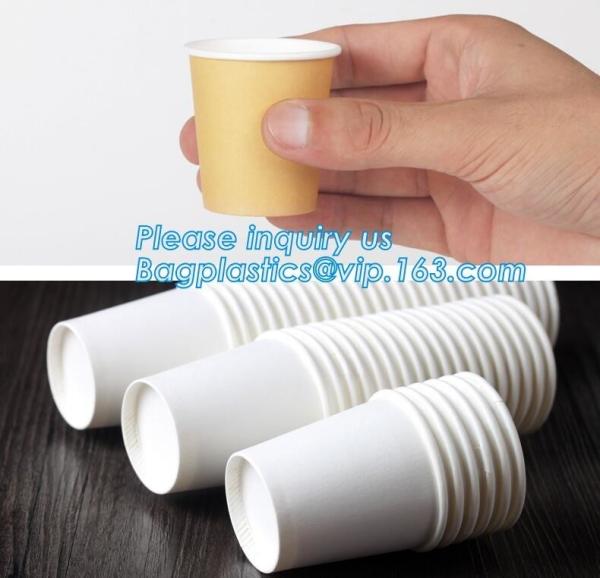 Custom made take away biodegradable PLA coffee disposable paper cups,Fully