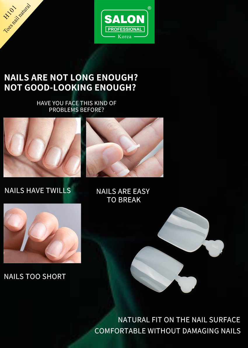 Ladder Shape Nail Tips Long Half Cover Ballerina False Nails With Highly Effective Nail Art Beauty