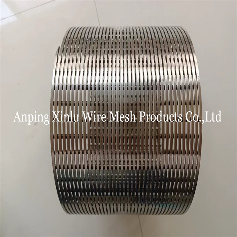 Precision Filtration V Wire Screen Pipe with Effective Axial Slot Execution