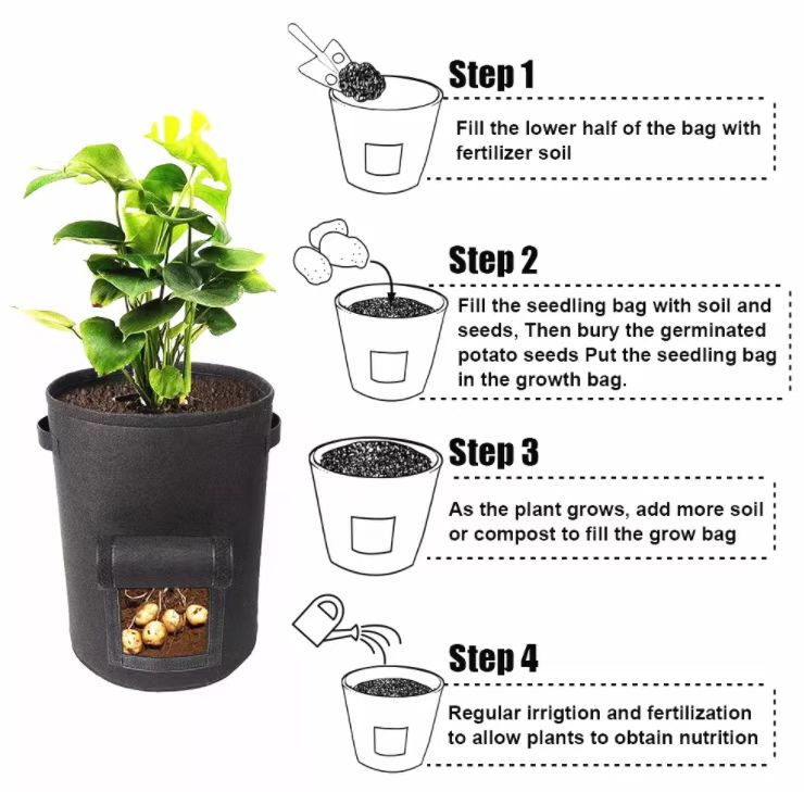Manufacturers cross - border production batch environmental protection seedling culture bag environmental protection and degrada