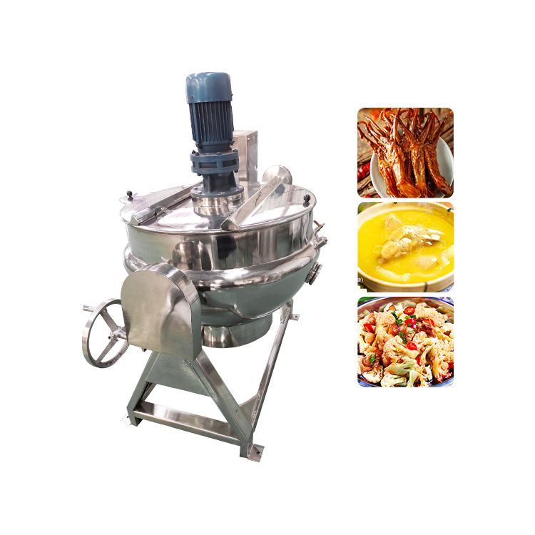 Planetary Jacketed Kettle With Agitator For Making Fruit Candy Jam