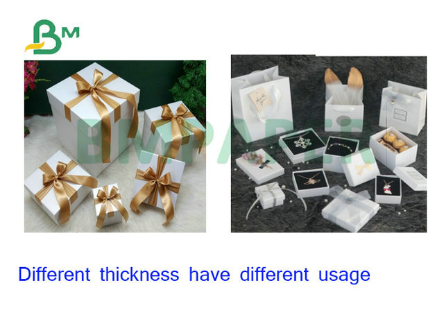 70 X 100CM 2MM 3MM White Color Coated Rigid Cardboard For Gift Package Carton 