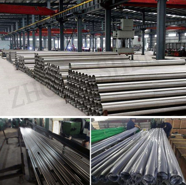 Directly Sale Stainless Steel Round Pipe 304/304L/201/316/316L SS with Cold Rolled Technique