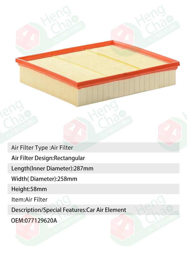 Automotive Filter Manufacturing Machines Output Filter OEM 077129620A