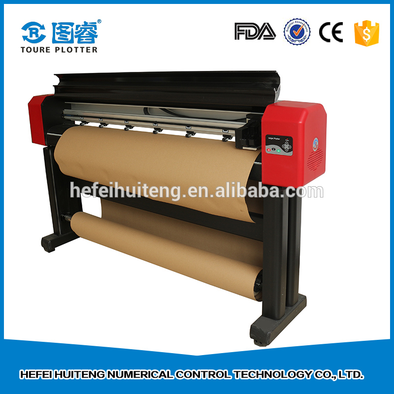 Garment Industry printing machine cutting width 1.8m garment vertical inkjet plotter
