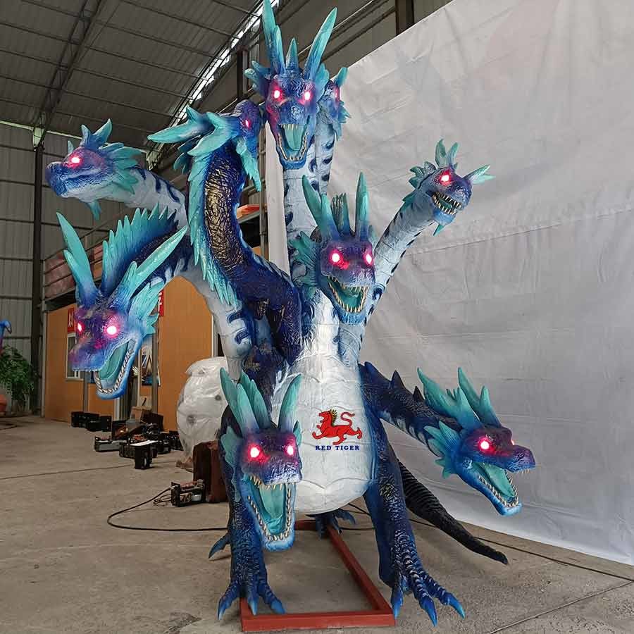 vivid sound Realistic Animatronic Animals Chinese Mythology Monsters Jiuying
