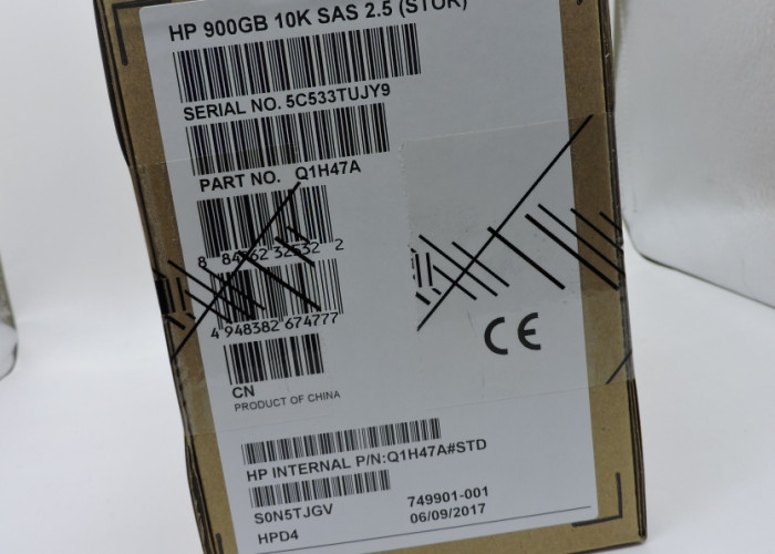 HP Hard Disk Q1H47A 873371-001 900GB 2.5 12G SAS 15K SFF MSA 1 Year Warranty