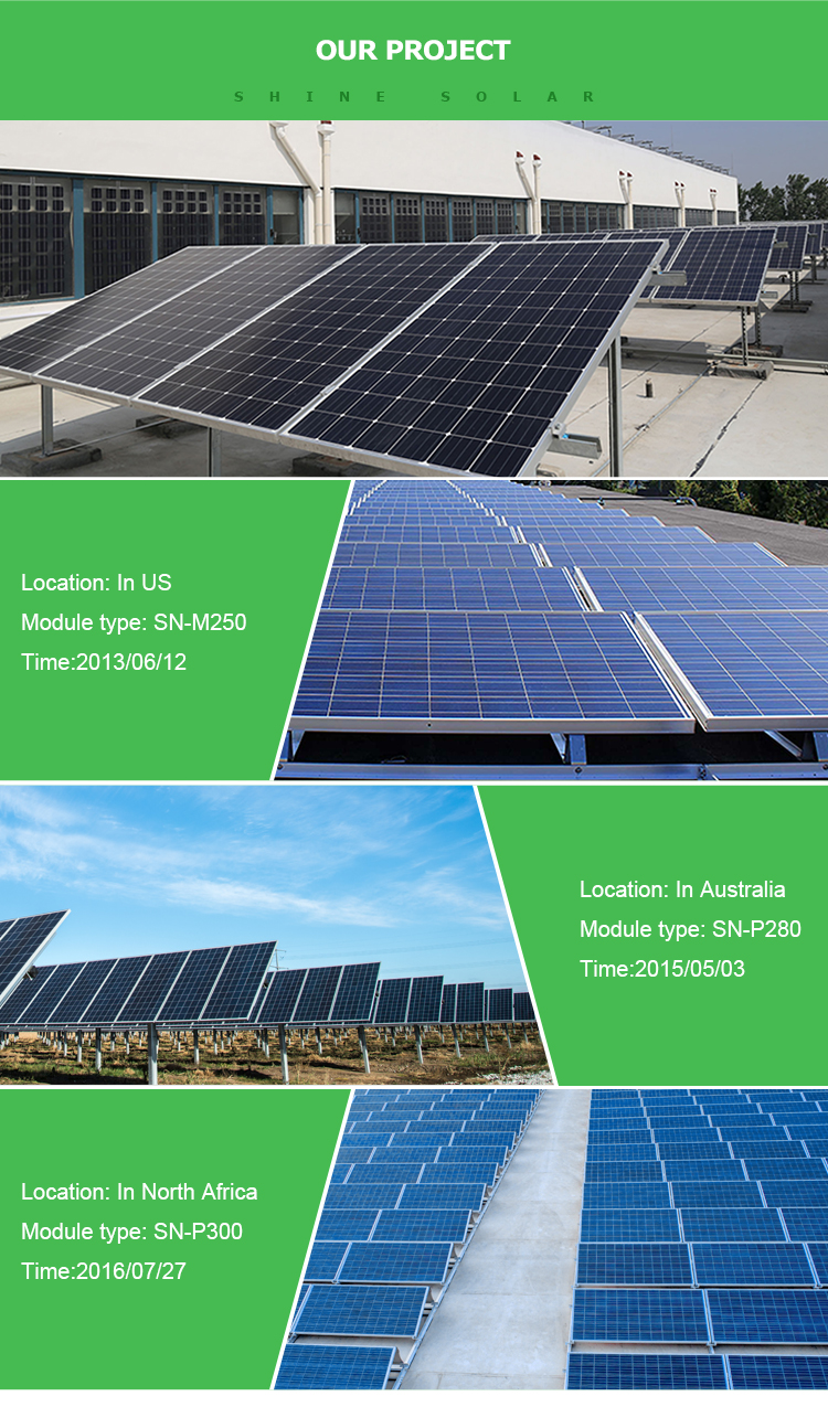 High Efficiency Black Mono celll 500W Solar Panel Digital Glass With CE RoHS Approved