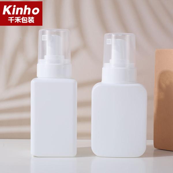 300ml Square Cosmetic Lotion Bottle Hand Sanitizer Facial Cleanser Liquid Soap