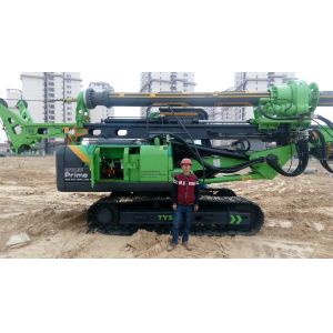 China PRM-100 Piling Rig Machine with 100kN Pulling Force and 25m Max Depth on sale