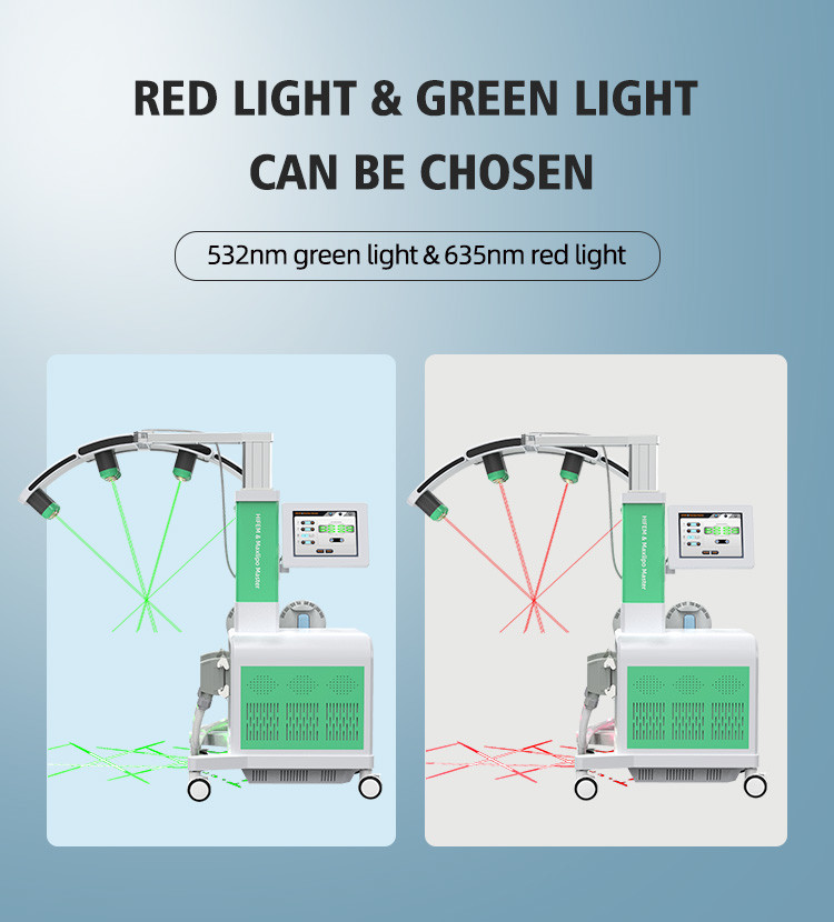 Advanced 10D Lipo Laser Slimming Machine with 532nm Green Light and 635nm Red Light for Body Shaping and Fat Loss