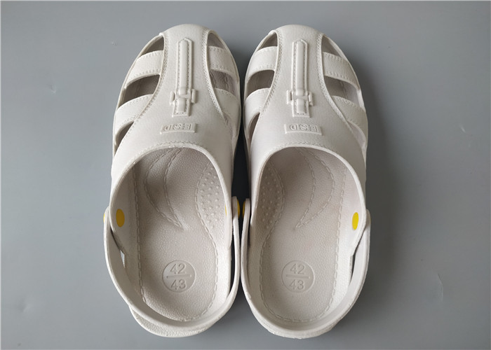 10e6Ohm ESD Cleanroom Shoes Antistatic Resistant Anti Slip Cleanroom Safety Shoes