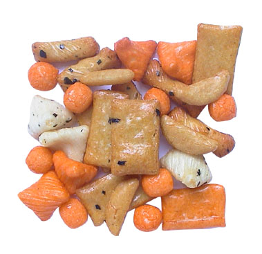E122 Japanese Rice Crackers Cute Shapes Spicy Rice Cracker Mix