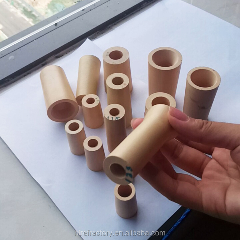 Refractory Zirconia Tundish Nozzle with High Grade Specification and Less MgO Content